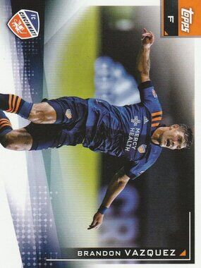 Brandon Vazquez - 2021 Topps MLS Experience Card